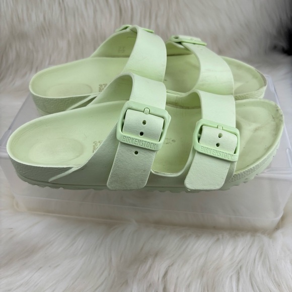 Birkenstock Mint Green Woman Sandals - Picture 2 of 8
